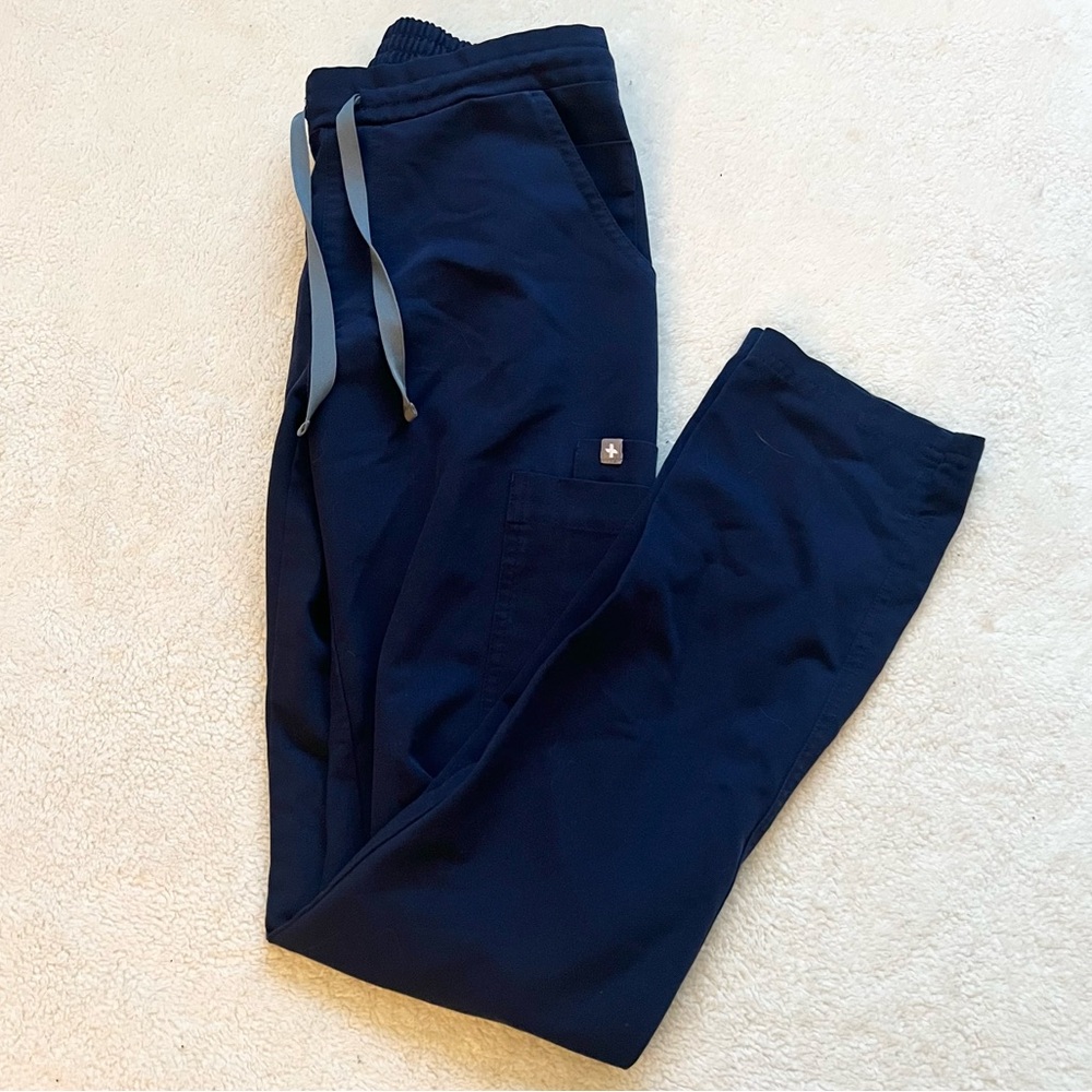 FIGS Yola Scrub Pants Navy